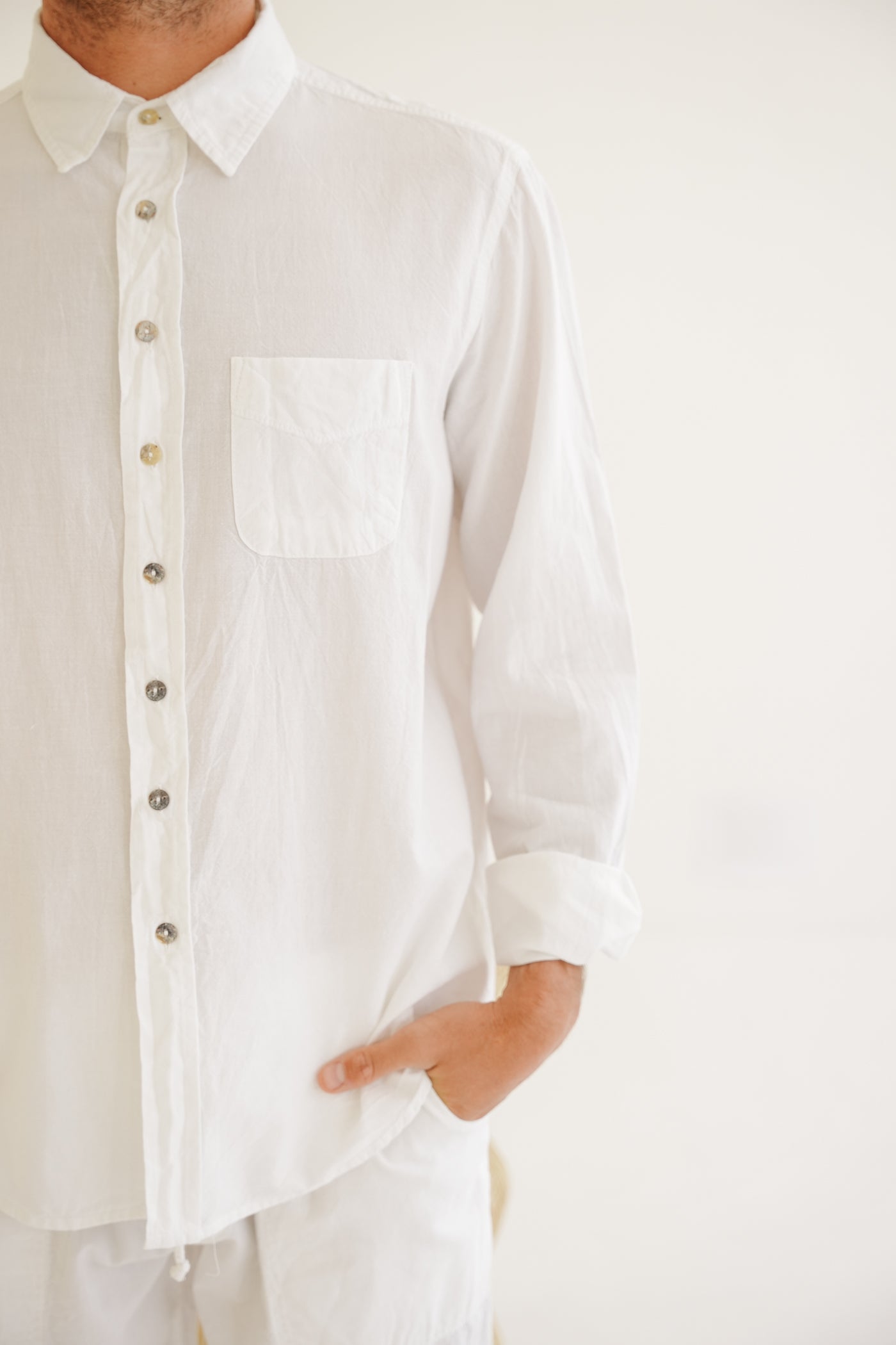 Karl Cotton Collared Shirt