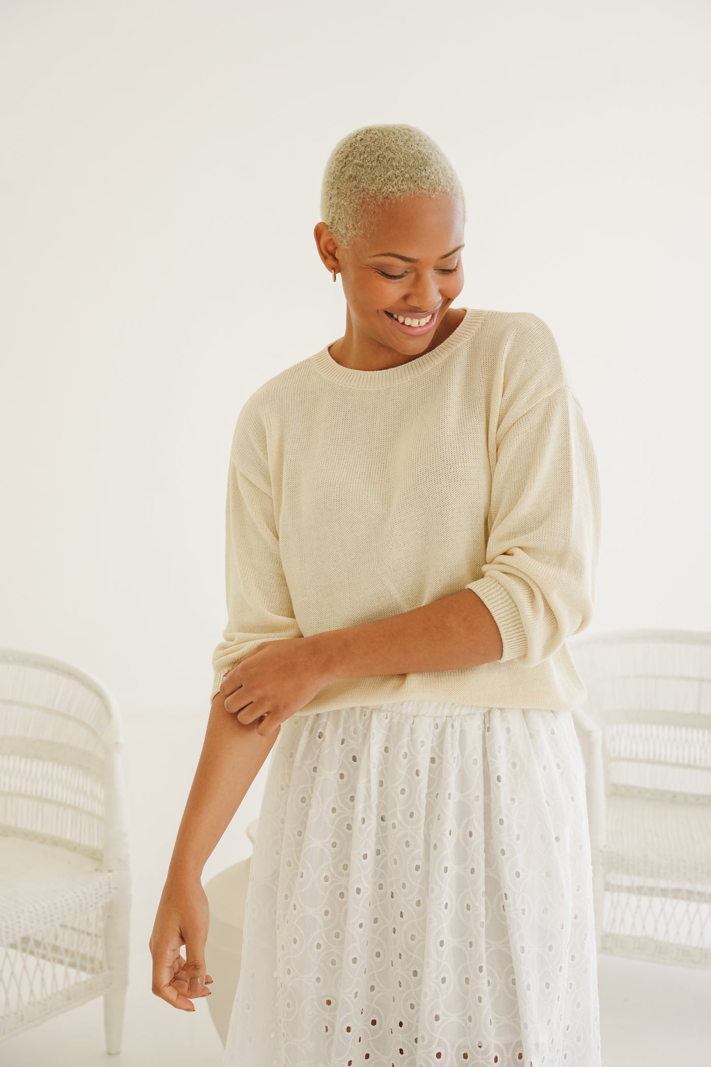 Tessa Cotton Roundneck Knit