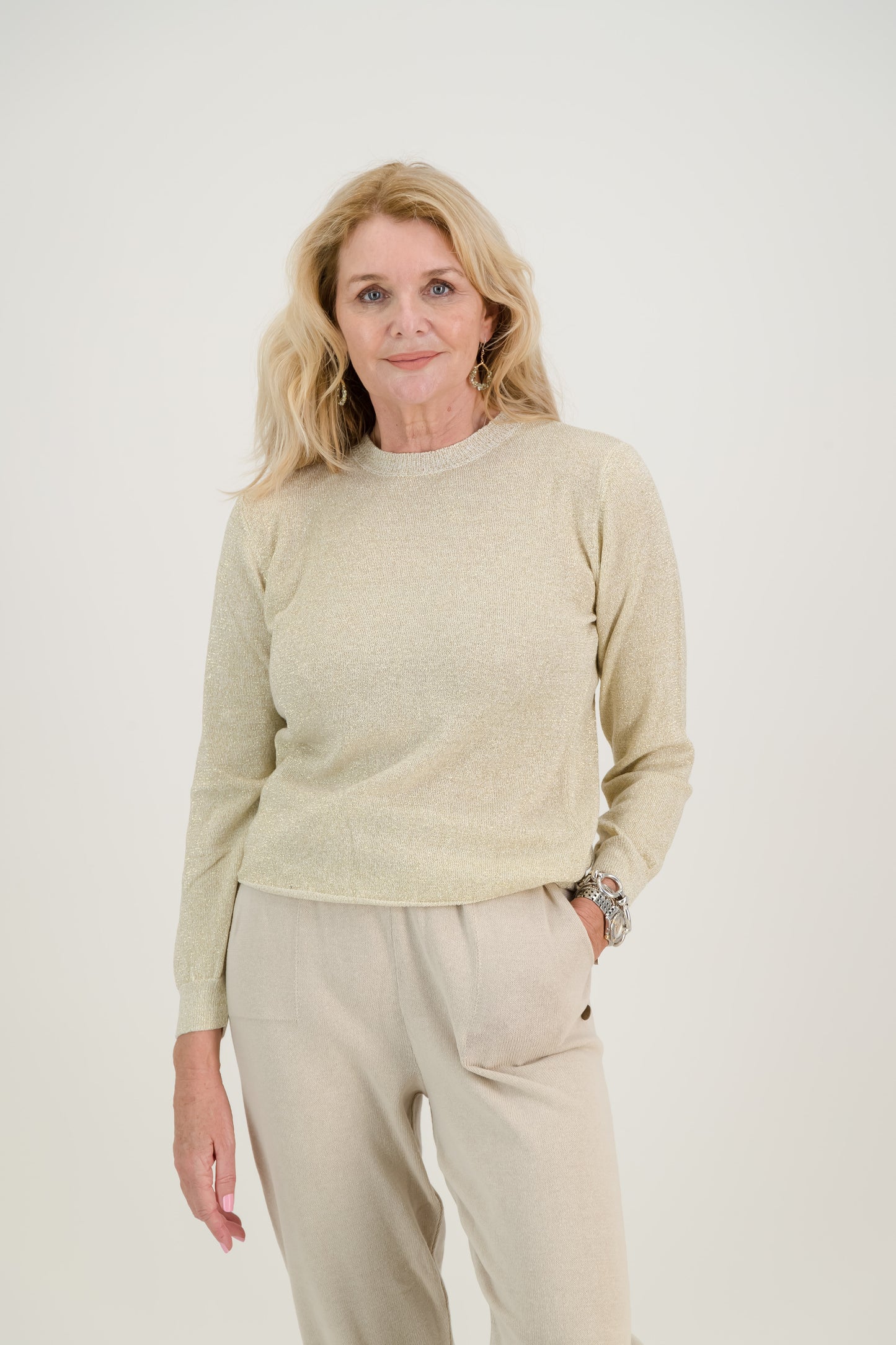 Audrey Cotton Roundneck Knit