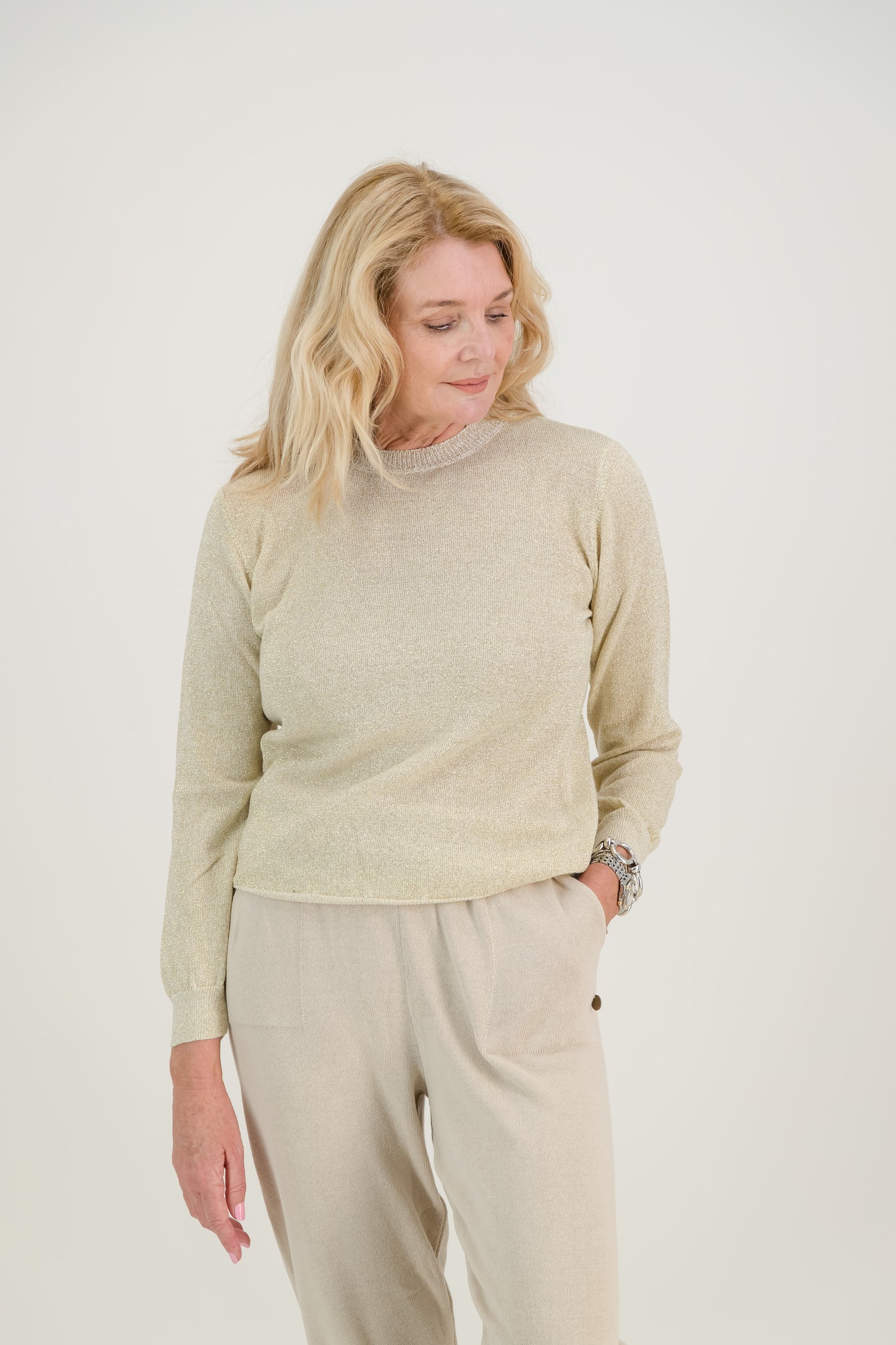 Audrey Cotton Roundneck Knit