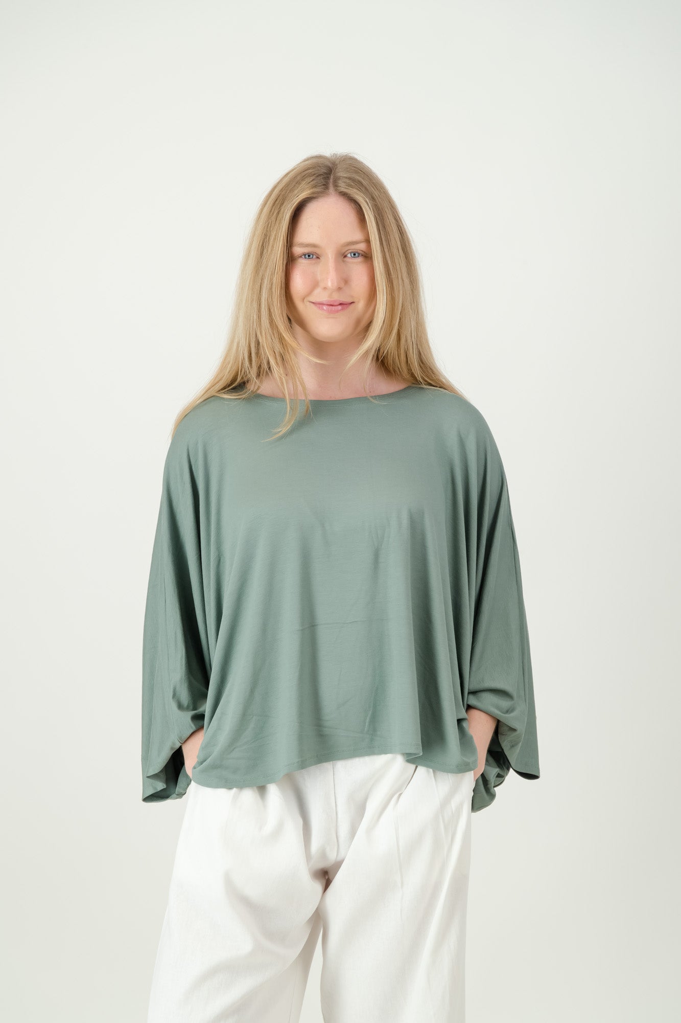 Nami Viscose Batwing Top