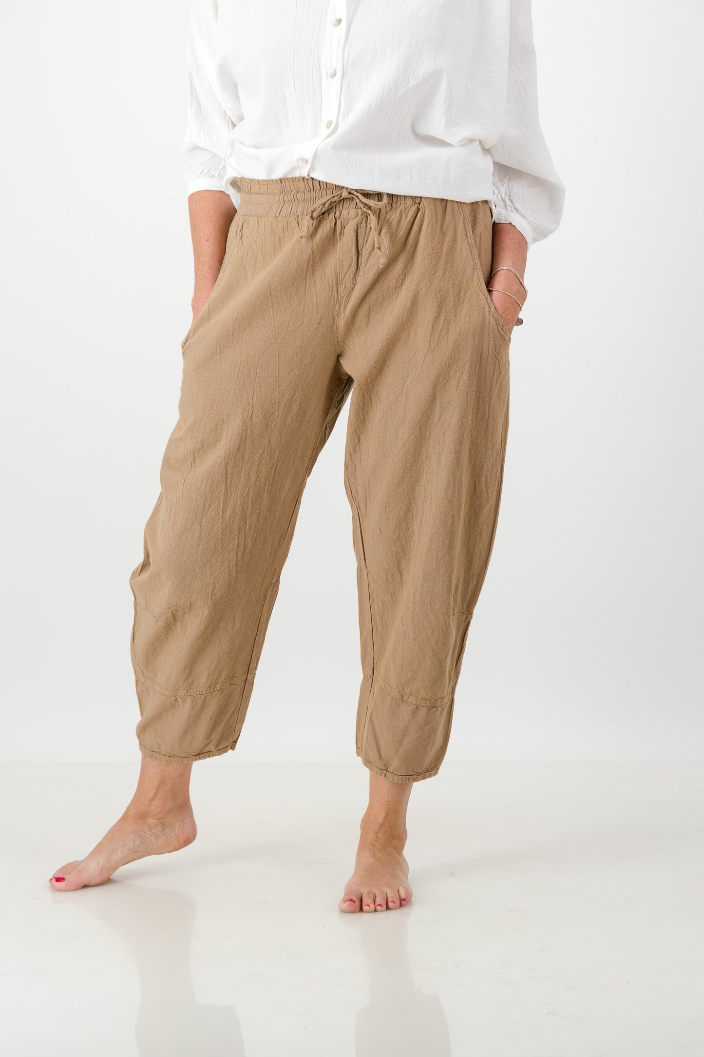 Cove Cotton Barrel Pants