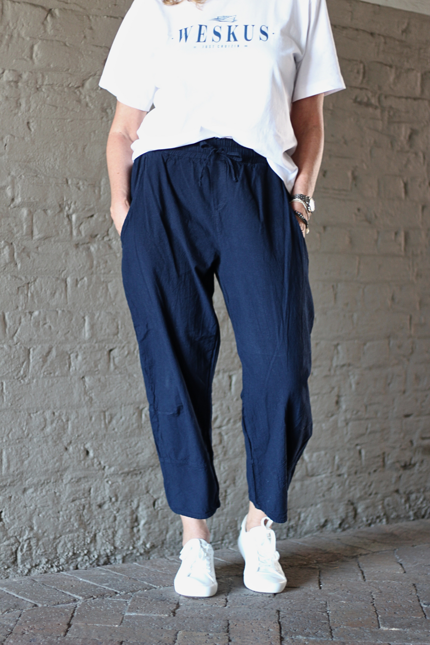 Cove Cotton Barrel Pants